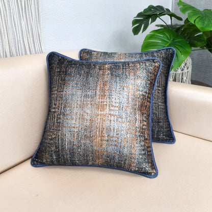 Cushion Cover– Beautiful Brown Abstract Design – Best Price 40cm x 40cm (~16″ x 16″)