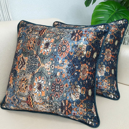 Cushion Cover  – Beautiful Ethnic Design – Best Price 40cm x 40cm (~16″ x 16″)