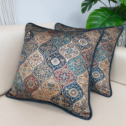 Cushion Cover – Beautiful Persian Design – 40cm x 40cm (~16″ x 16″)