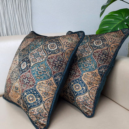 Cushion Cover – Beautiful Persian Design – 40cm x 40cm (~16″ x 16″)