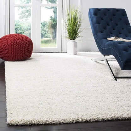 Avioni Atlas Collection- Micro Plain Cream Colour Soft Carpet -Different Sizes