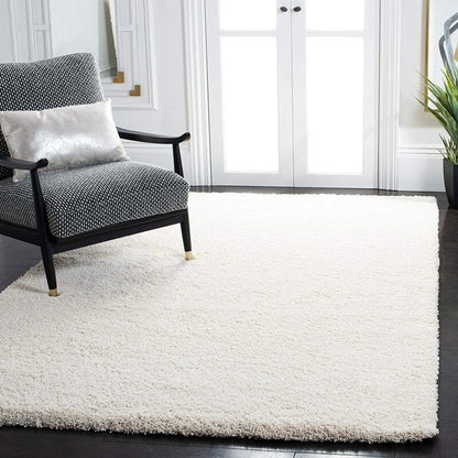 Avioni Atlas Collection- Micro Plain Cream Colour Soft Carpet -Different Sizes