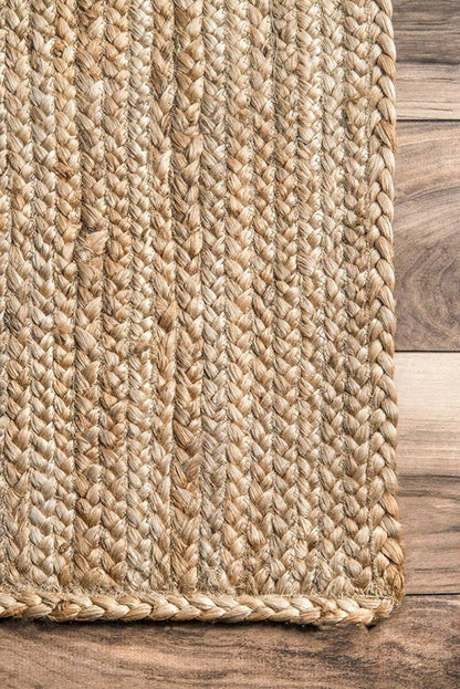 Natural Organic Jute Handmade Braided Rugs| Jute Large Area Rug|Avioni- Premium Collection