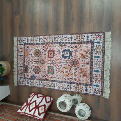 Avioni Washable Luxury Carpets-Tribal Border Design/ Multiple Sizes