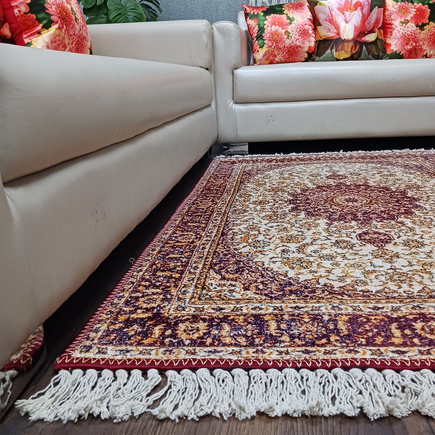 Silk Carpet Persian Design Collection Purple – Living Room Rug - Avioni Home