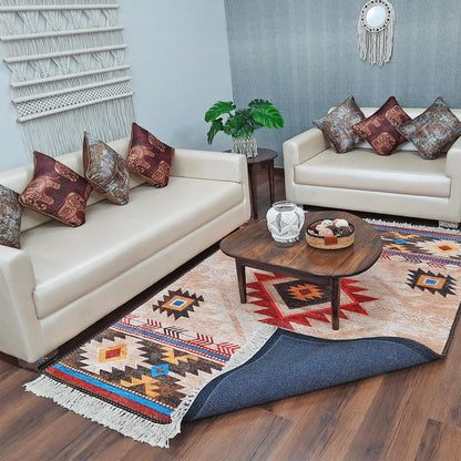 Silk Carpet Ethnic Premium Living Room Rug Multi -Avioni