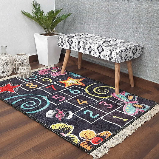 Silk Carpet Kids Collection – Counting On Kids Room Rug -Avioni