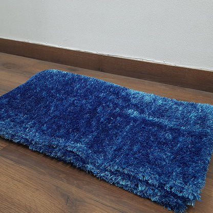 Avioni Handloom Dhurry For Living Room In Flurry Yarn Fur Reversible Multicolor -90cm x 150cm (~3×5 Feet)