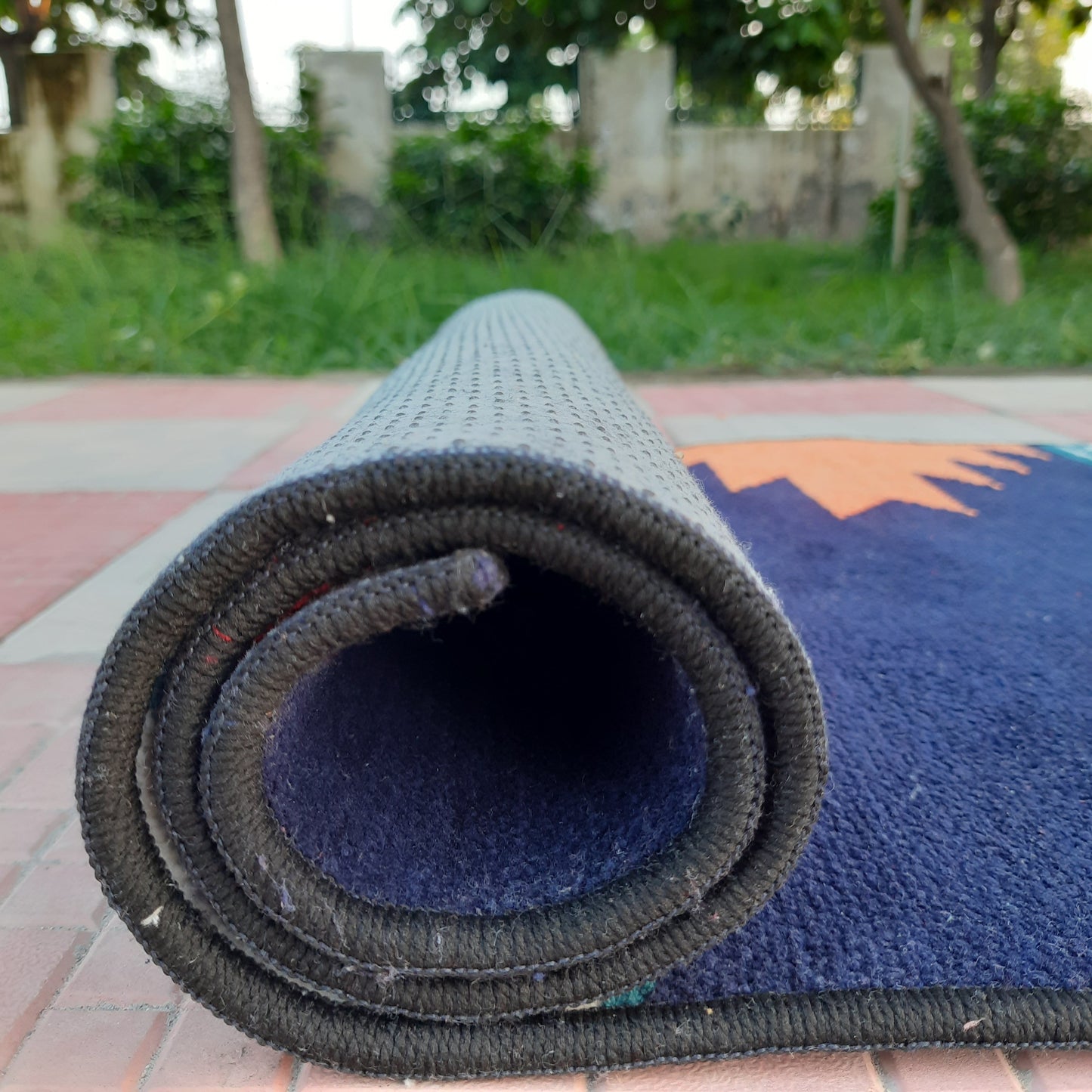 Avioni Luxury Soft Premium 100% Chenille Multi Color Yoga Mat 60cm x 200cm (~2×6Feet)