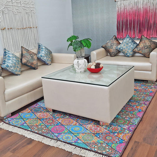 Avioni Carpet – Neo Modern Collection Geometric Flowers – Multicolour