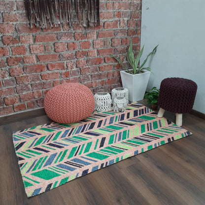 Avioni Carpets for Living Room – Neo Modern Collection Pink Multicolour Carpet/Rug – 92 x 152 cm 90cm x 150cm (~3×5 Feet)