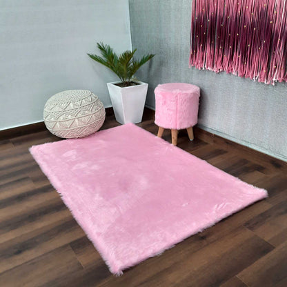 Soft Shaggy Premium Super Soft Luxury Rugs – Pink – Avioni Carpets