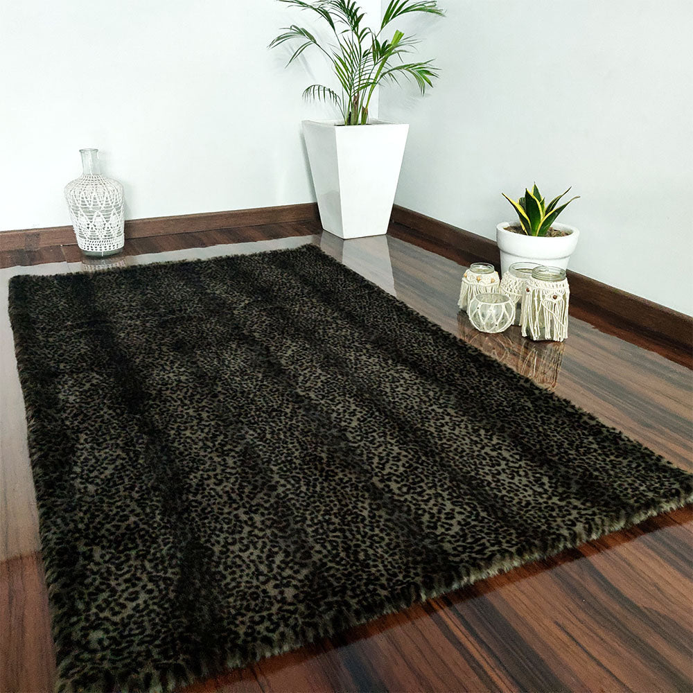 Soft Shaggy Luxury Rugs – Fluffy Rug – Animal Print Premium Fur – Avioni Carpets